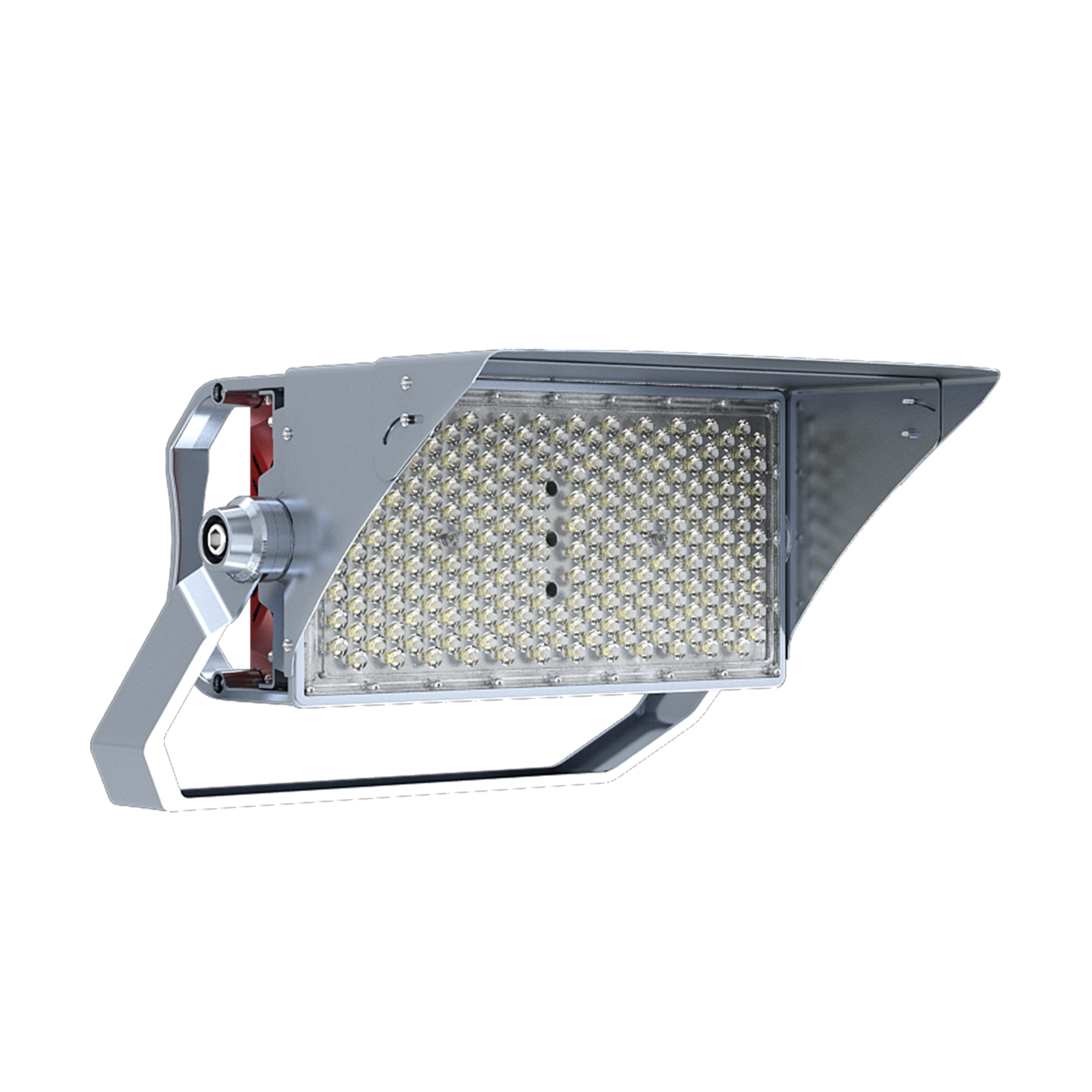 650W LED Stadium Flood Light 100-277V with Beam Angle 30°